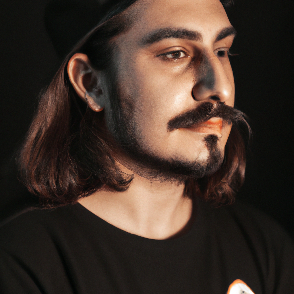 Retrato en luz suave - imagen generada